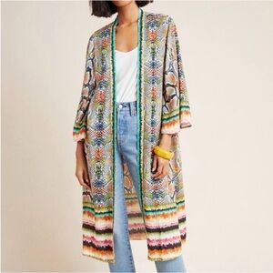 Blank London Colorful Snake Patterned Kimono - from Anthropology